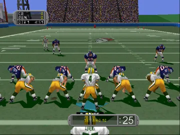 Madden NFL 99 (Europe) screen shot game playing